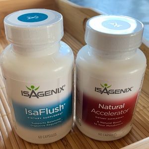 Isagenix Natural Accelerator and IsaFlush SEALED
